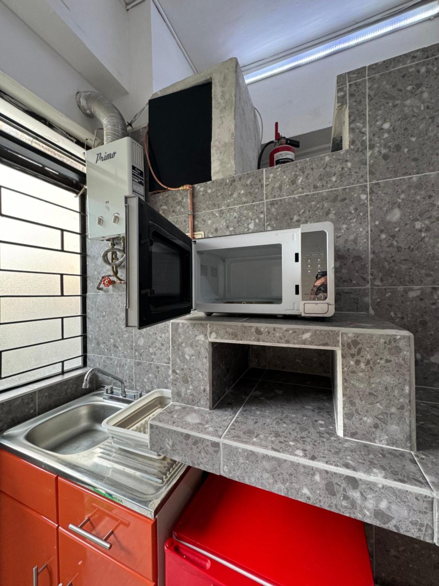 Loft Equipado Barato Con Mini Desayunador Centrico Città del Messico Esterno foto