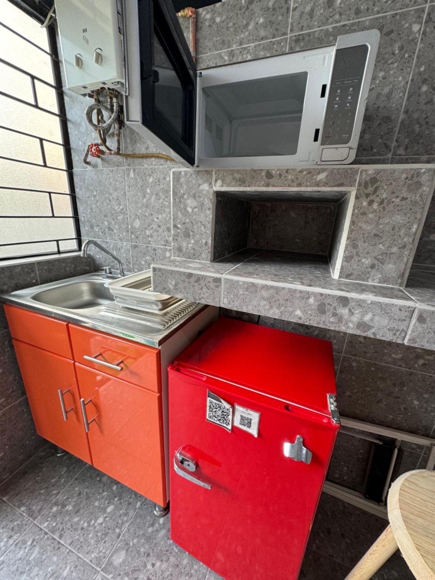 Loft Equipado Barato Con Mini Desayunador Centrico Città del Messico Esterno foto